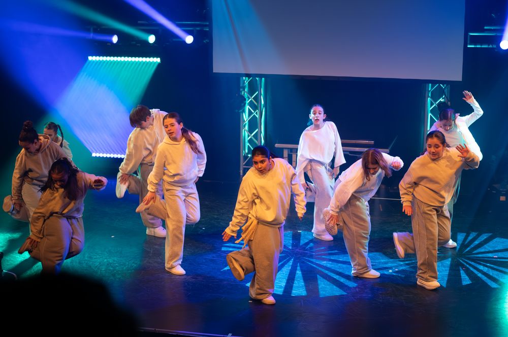Junge Tanzgruppe