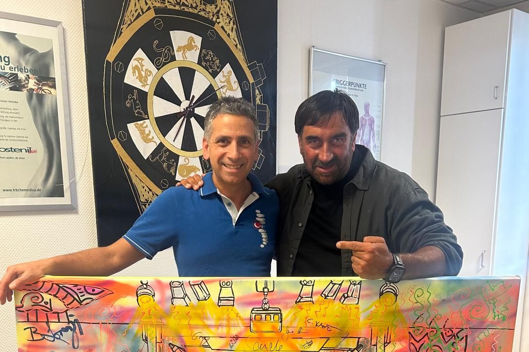 Dr. med. F. Mansouri und Kollege